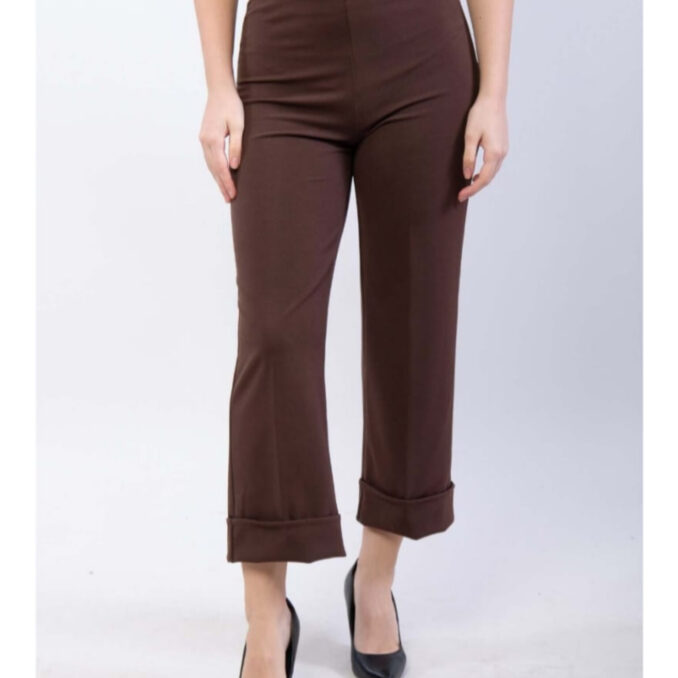 Alternative view of PANTALONE SOFIA CIOCCOLATO
