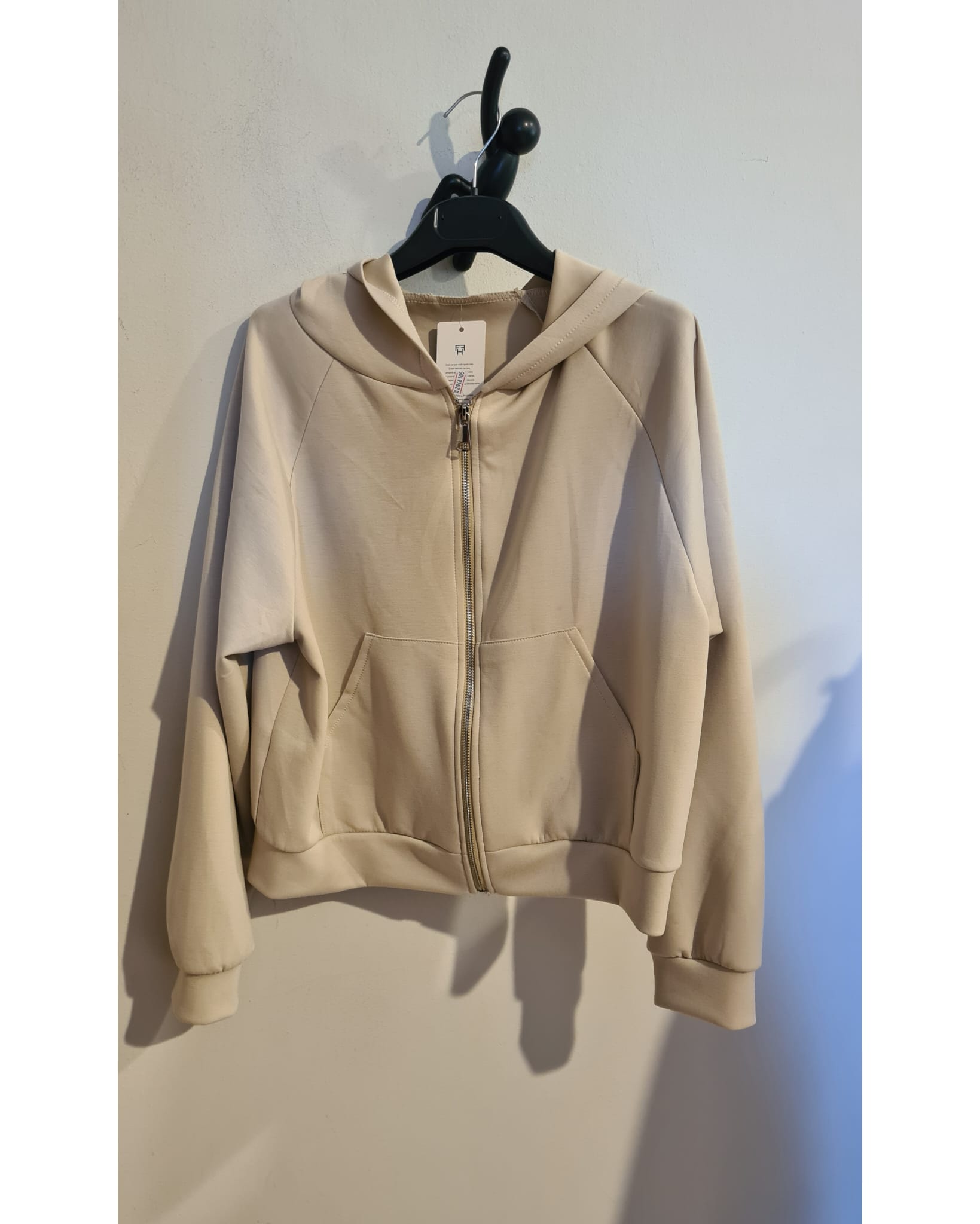 FELPA BASIC CAPPUCCIO - immagine 3